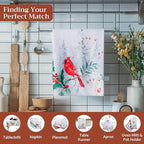 Maison d' Hermine Kitchen Towels Set of 3 100% Cotton 20" x 27.5" Reusable - Image 4