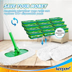 KEEPOW Reusable Microfiber Mop Pads Compatible - Image 8
