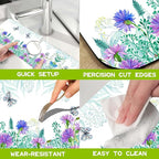 Kitchen Sink Splash Guard Faucet Mat Super Absorbent Fast Drying Mat Guard - Image 5