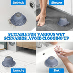 zaa Bathtub Drain Hair Catcher, Premium Silicone Collapsible One Pack Drain - Image 2