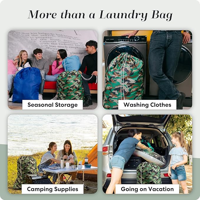 Nylon XL Laundry Bag - Image 7