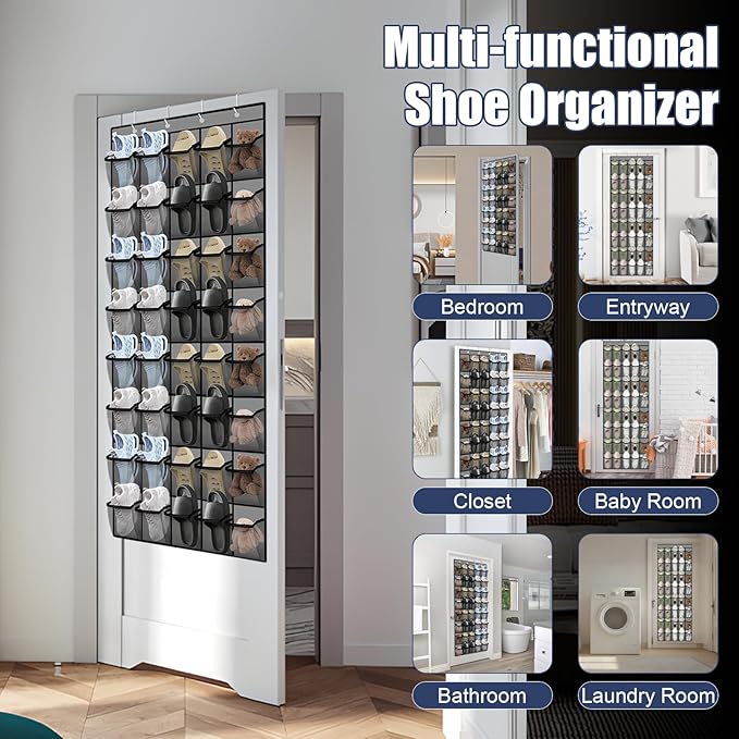 Over the Door Shoe Organizer - Image 6