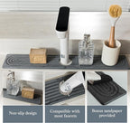 Stone Faucet Mat for Kitchen Sink, Quick Drying Mats, Water Absorbing Guard & - Image 5
