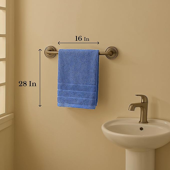CASA PLATINO Bath Hand Towels for Bathroom - Image 3