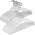 SONGMICS Clothes Hangers, Space-Saving, Cloud White UCRP050W05 by SONGMICSbySONGMICSHOME