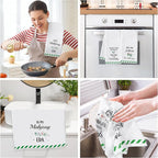 R HORSE Mahjong Kitchen Dish Towel - Image 4