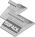 SPECILITE Wire Metal Clothes Hangers Bulk 150 Pack by SPECILITE