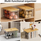 Under Sink Organizer, Plastic Trash Bag Holder Dispenser, Stackable Pantry - Image 3