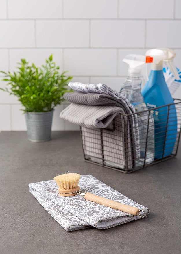 DII Cleaning Collection Multi-Purpose Microfiber, Dishtowel Set - Image 4