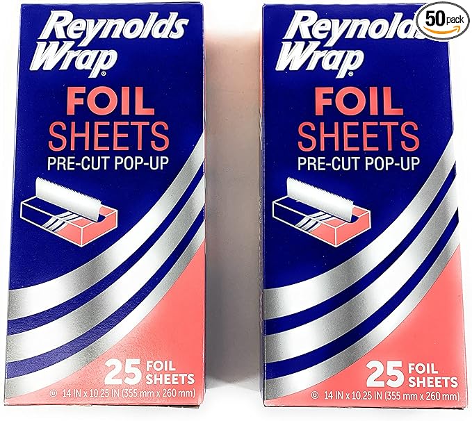 Reynolds Wrappers Pop Up / Foil Sheets No cutting or Tearing by Unknown