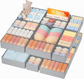 DIMJ Drawer Organizer Clothes Storage- 18 Pack Baby Dresser Organizer by DiMJ