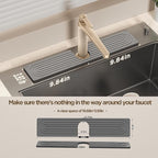 Faucet Mat for Kitchen Sink, Diatomite Stone Drying Sink Protectors, Bathroom - Image 2