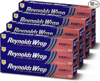 Reynolds Wrap Everyday Strength Aluminum Foil Roll, Freezer Safe and Grill Safe by ReynoldsConsumerProducts