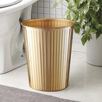 Monarch Abode Metal Bathroom Trash Can – Waste Basket - Image 4