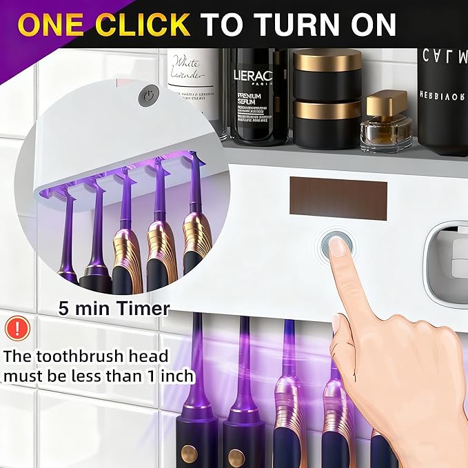Wall Mounted Toothbrush Holder - Image 3