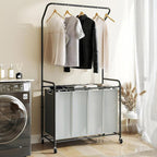 ROMOON Rolling Laundry Basket Organizer by ROMOON