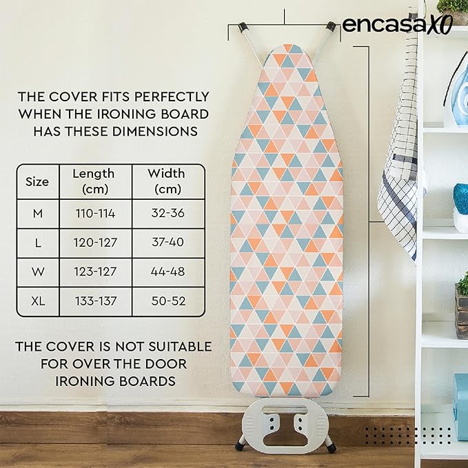 Encasa XO Ironing Board Cover and Pad - Image 6