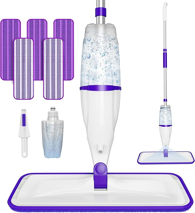 Spray Mops for Hardwood Floor Cleaning: EXEGO Wet Mops by EXEGO