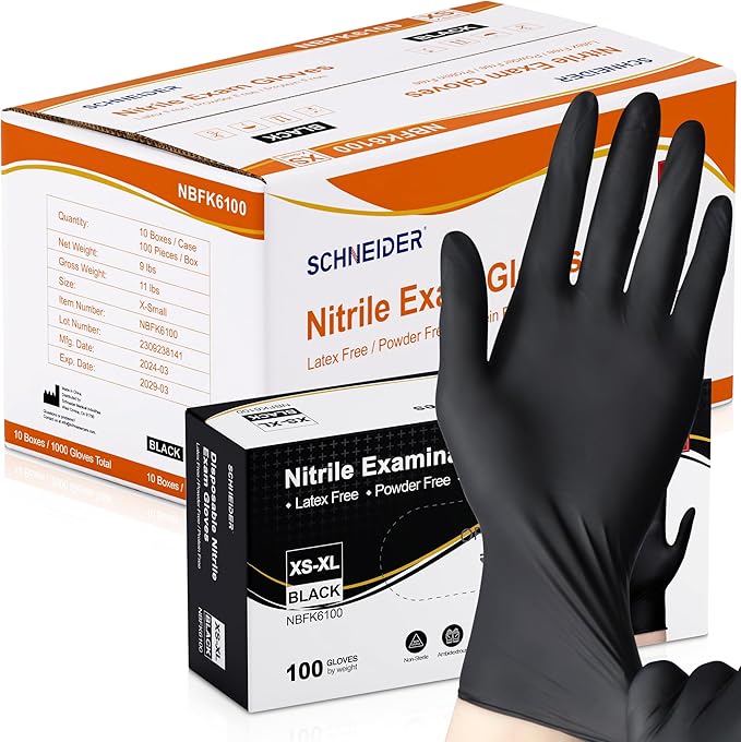 Schneider Nitrile Exam Gloves, and Food Prep by Schneider