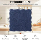 Homaxy 24 Pack Kitchen Dish Cloths, Super Soft and Absorbent Coral Velvet Dish - Image 5