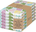 Urban Villa Collection Kitchen Towels Tulip Flowers Multi Color Premium Quality by CottonTrends