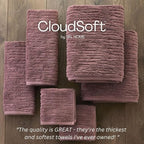 SKL Home CloudSoft 100% Cotton Luxury 6-Piece Towel Set, 600 GSM, Ultra Plush & - Image 8