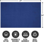 24 Pack Premium Hand Towels – 100% Cotton, Soft & Highly Absorbent – 16x27 - Image 2