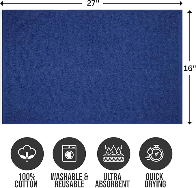 24 Pack Premium Hand Towels – 100% Cotton, Soft & Highly Absorbent – 16x27 - Image 2