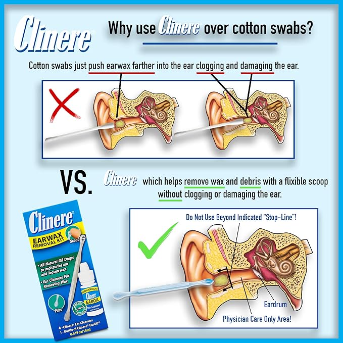 Clinere® Ear Cleaners, Gentle Ear Cleaning and Ear Wax Removal Tool, Itch Relief - Image 8