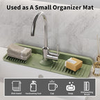 WAFT YEARN 17X5 Inch Silicone Durable Faucet Mat Kitchen Sink Splash Guard - Image 5
