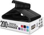 Utopia Home Plastic Hangers 200 Pack by UTOPIAHOME