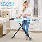 APEXCHASER Ironing Board Full Size, Iron Board and Ironing Board Set Height - Image 7