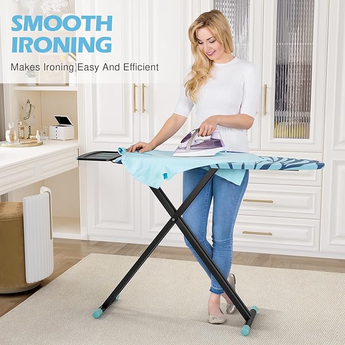 APEXCHASER Ironing Board Full Size, Iron Board and Ironing Board Set Height - Image 7