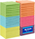 Orighty Microfiber Cleaning Cloth, 50 Pack Highly Absorbent Cleaning Supplies by AllRightinOrighty