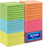 Orighty Microfiber Cleaning Cloth, 50 Pack Highly Absorbent Cleaning Supplies by AllRightinOrighty