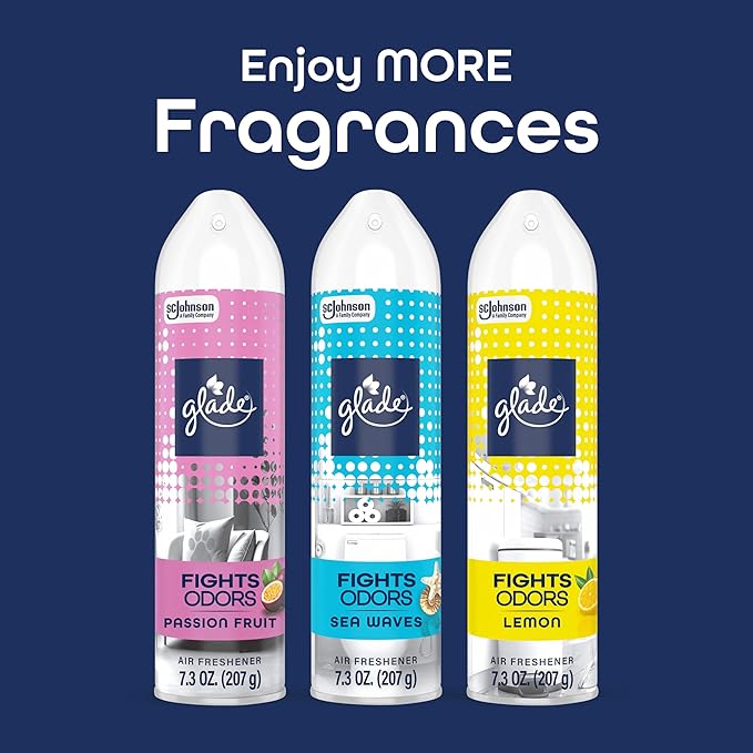 Glade Air Freshener Room Spray, Odor Fighting to Deliver Long Lasting Freshness - Image 8