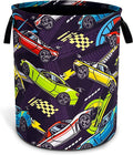 Racing Car Laundry Basket Funny Oxford Cloth Laundry Hamper by Unknown