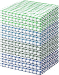 Nialnant 12 Pack Kitchen Dish Rags, 100% Cotton Soft Absorbent Quick Drying by Nialnant