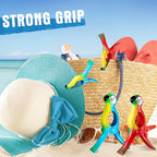 4 Pieces Beach Towel Clip Jumbo Size Chair Clips Towel Holder Clothes Pegs - Image 7