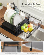 SONGMICS Dish Drying Rack, Kitchen Dish Rack - Image 3