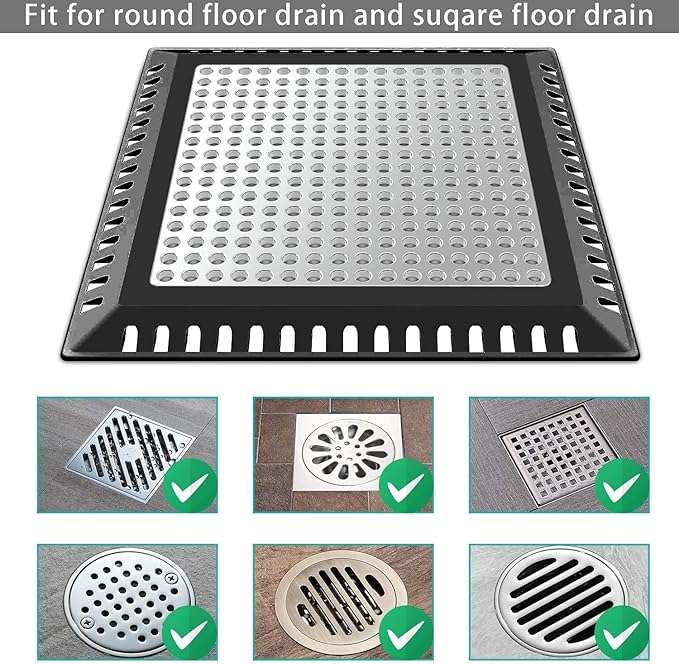 Shower Drain Hair Catcher/Drain Strainer/Shower Drain Cover - Image 6