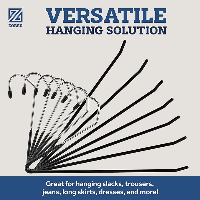Zober Non-Slip Pants Hangers - Image 6