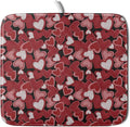 Valentines Day Dish Drying Mat for Kitchen Counter 18x16 Inch Love Drying Mat by Trongr