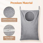 Lifewit 1 Pack Over Door Laundry Hamper, Large Collapsible Hanging Laundry - Image 6