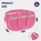 Collapsible Laundry Baskets, Foldable Tear Proof Pop Up Hamper - Image 3