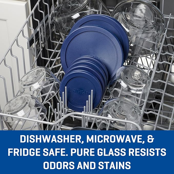 Anchor Hocking 12 Piece Glass Storage Containers - Image 4