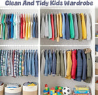 HOUSE DAY 13.5 Inch Kids Hangers 50 Pack - Image 9