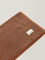 WENSHUO Fluffy Caramel-Striped Pure Cotton Bath Towel, 100% Combed Cotton by WENSHUO