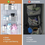 Over The Door Organizer, Metal Door Organizer Hanging - Image 6