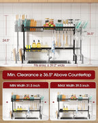 Over The Sink Dish Drying Rack - Image 3